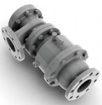 Válvula de Êmbolo Três Vias Classe 150 PSI